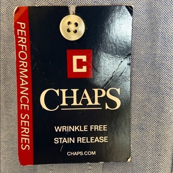 NWT Men’s Chaps Classic Fit Oxford dress shirt - Picture 6 of 8